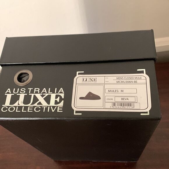 Australia luxe Collective soft genuine shearling scuff sleeper size M, new - Picture 12 of 12